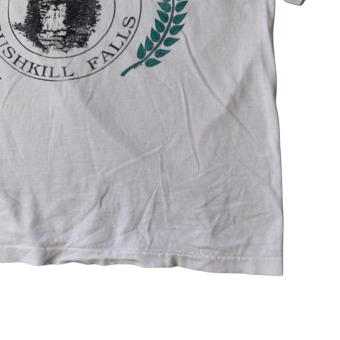 VINTAGE 80-90s L Print T-shirt -ALORE-