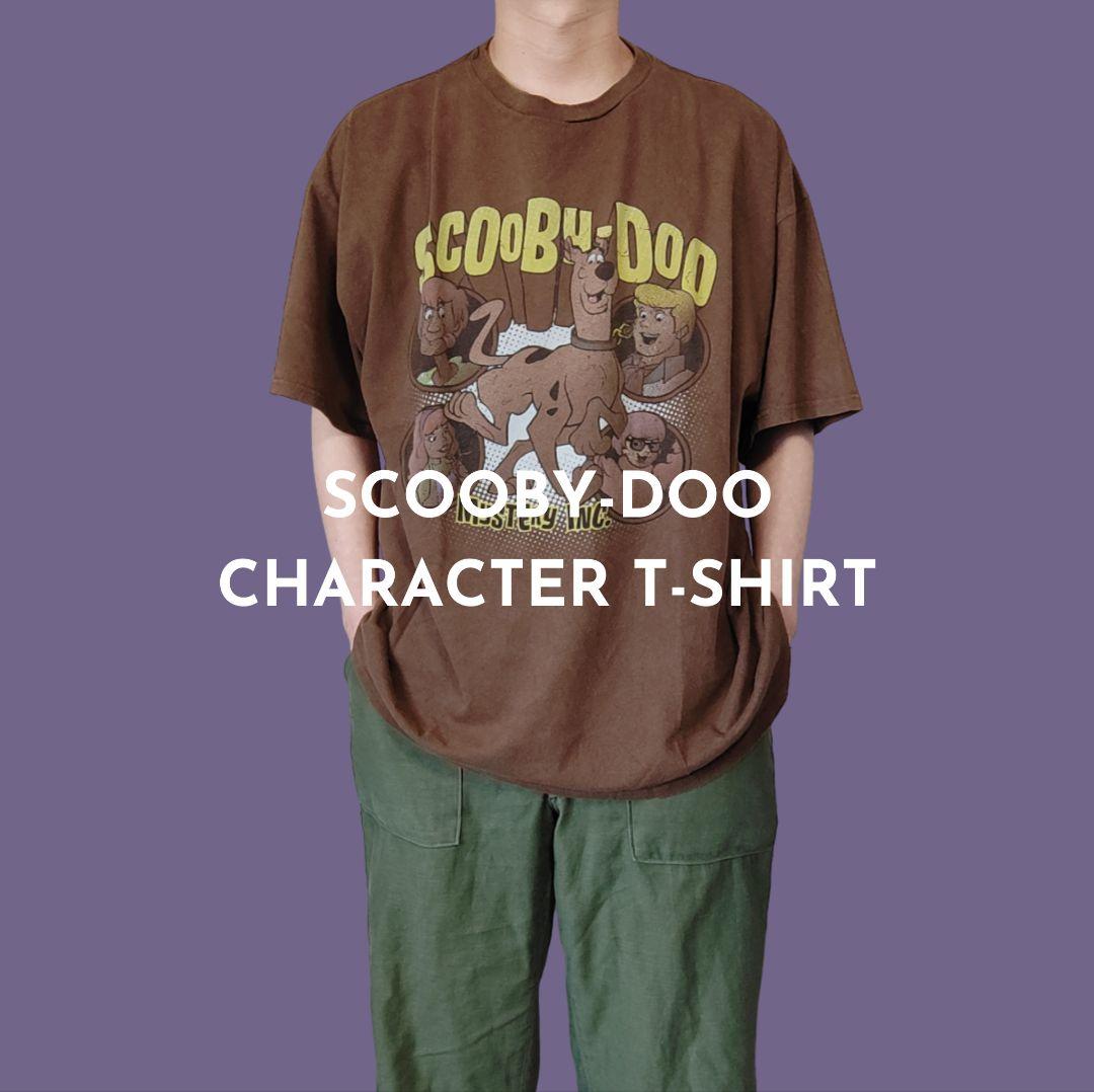 USED L Character T-shirt -SCOOBY DOO-