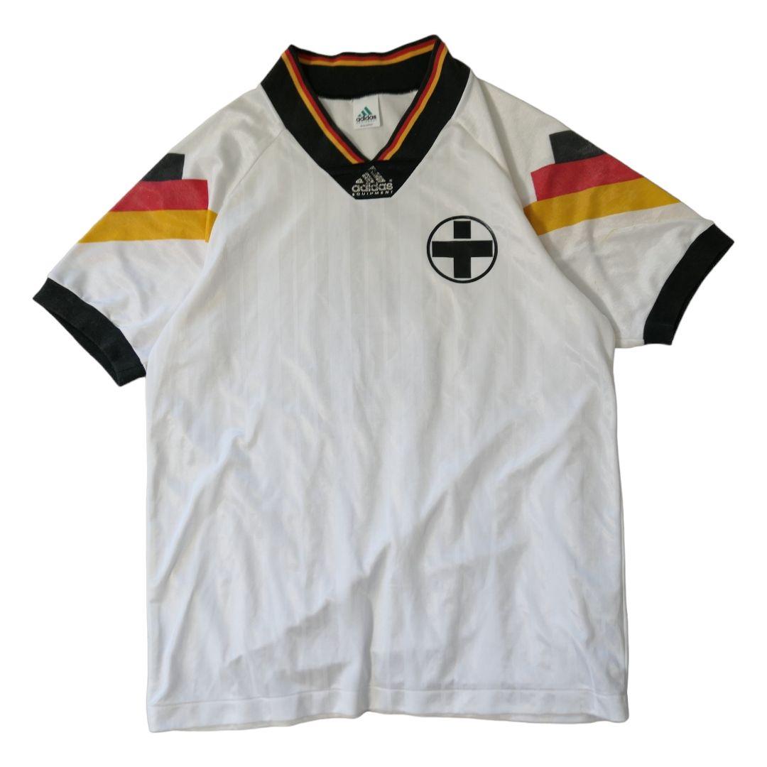 VINTAGE 90s L Soccer game shirt -adidas-