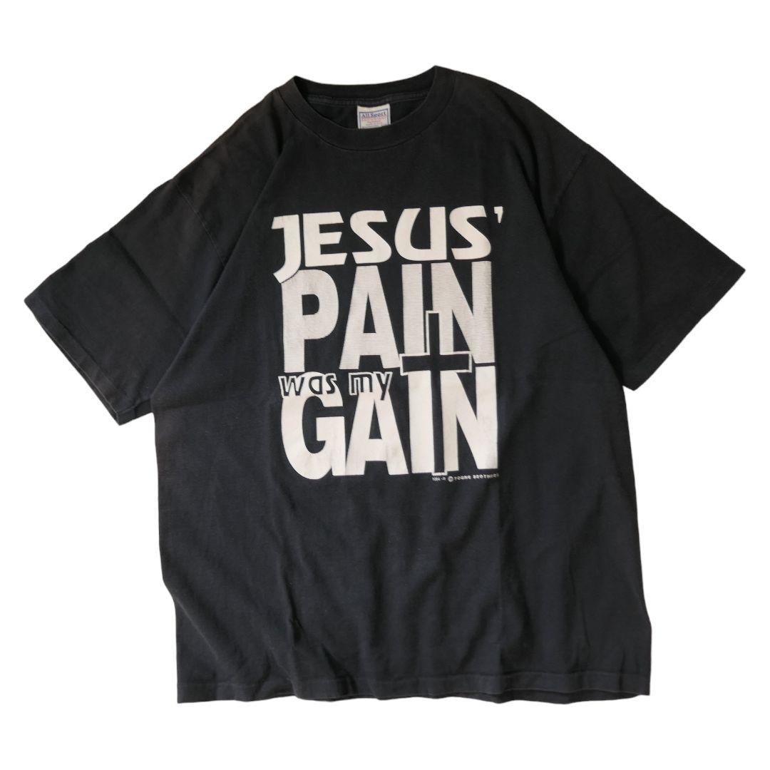 VINTAGE 90s XL Printed T-shirt -All Sport-