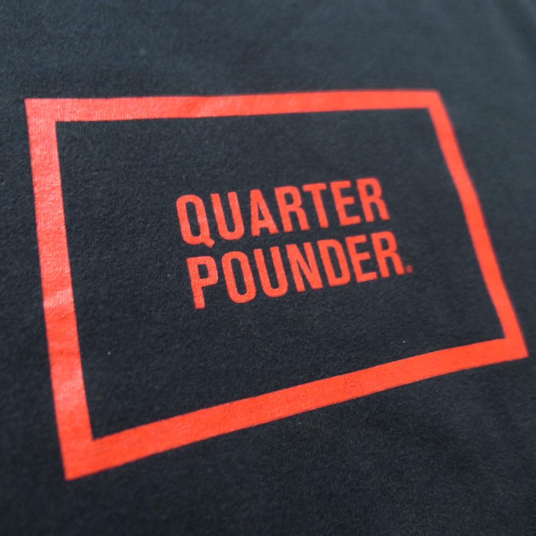 VINTAGE 00s L Promotion Tee "Quarter Pound" -McDonald's-