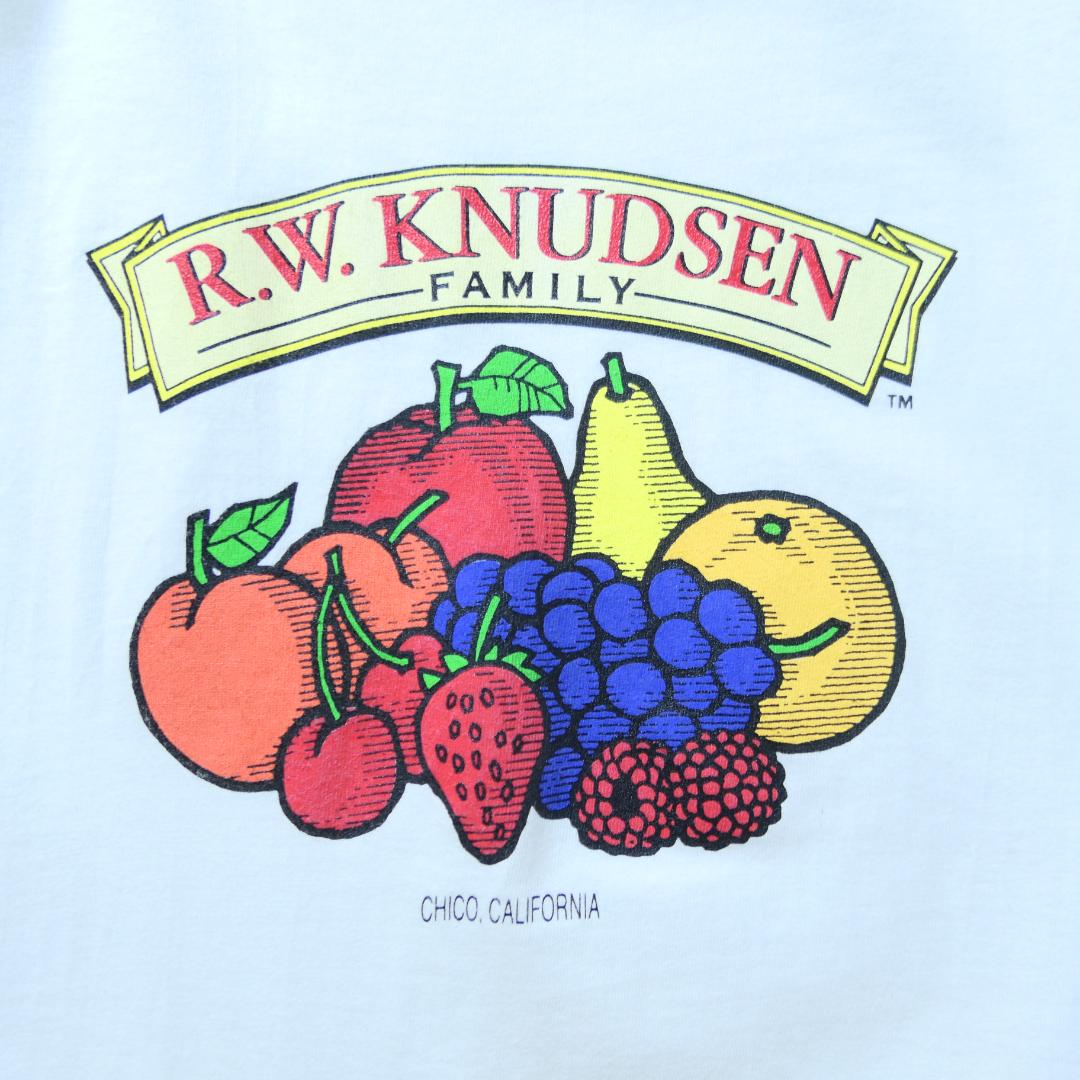 VINTAGE 90-00s XL Promotion Tee -R.W.KNUDSEN-