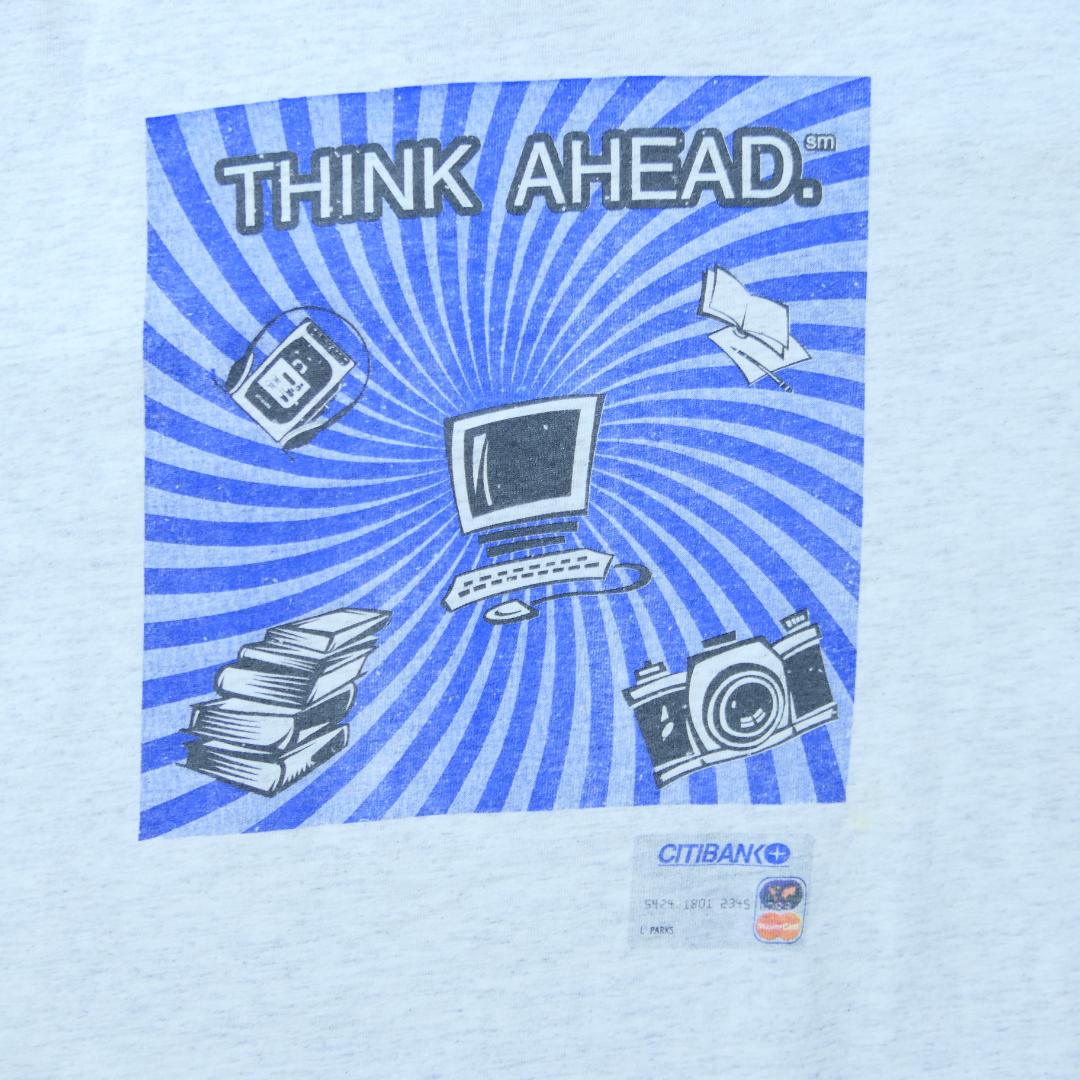 VINTAGE 90s XL Promotion Tee -CITIBANK-