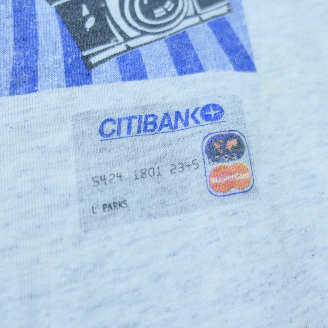 VINTAGE 90s XL Promotion Tee -CITIBANK-