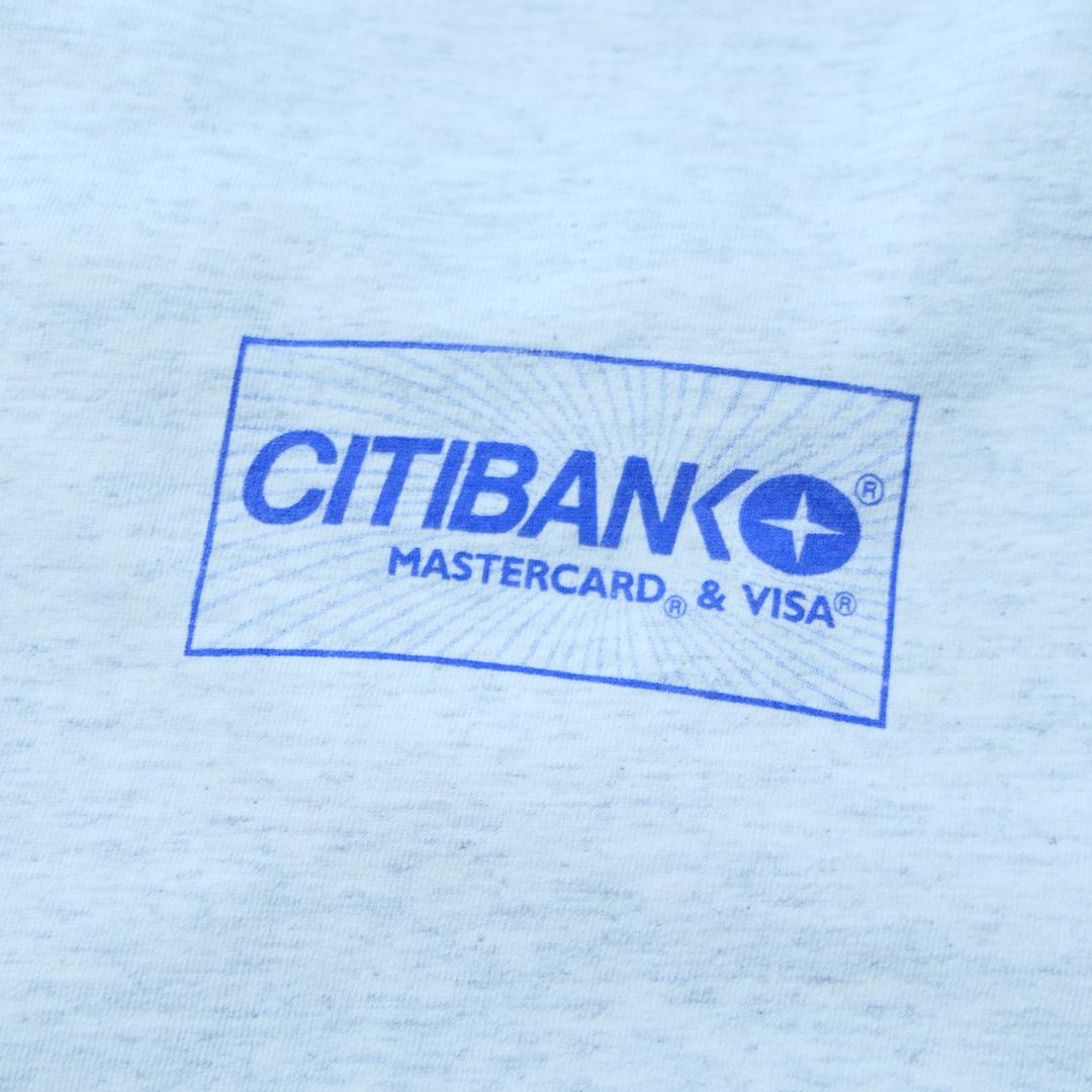 VINTAGE 90s XL Promotion Tee -CITIBANK-