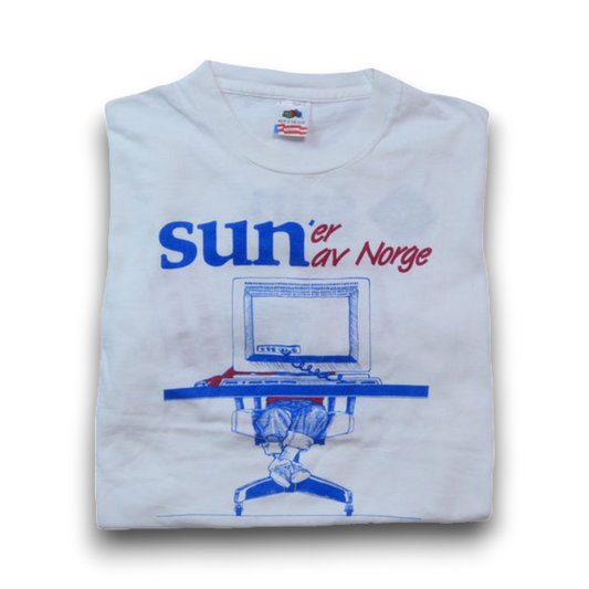 VINTAGE 90s L Promotion Tee -sun microsystems-