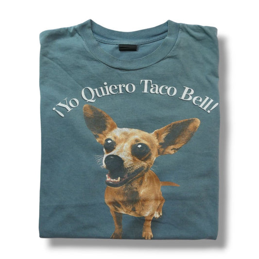 VINTAGE 90s 3XL Promotion Tee -TacoBell-