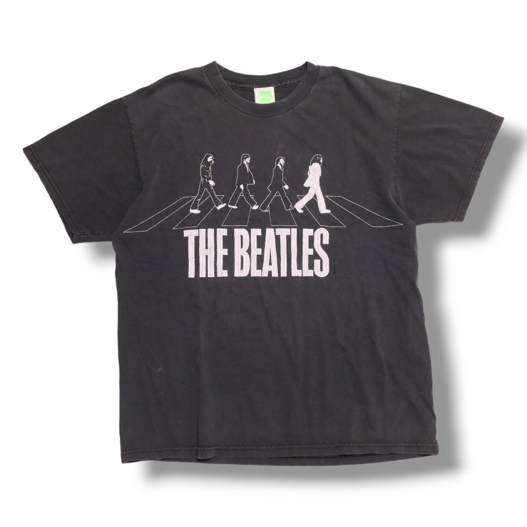 VINTAGE 00s L Rock Band Tee -THE BEATLES-