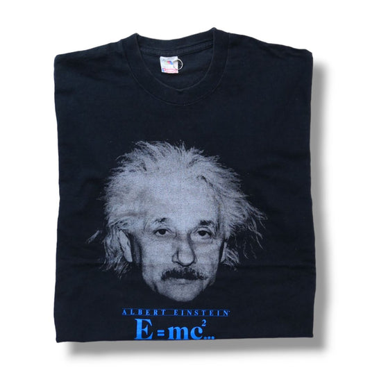 VINTAGE 90s L Physics Tee -Albert Einstein-