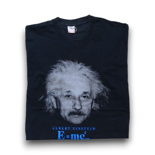 VINTAGE 90s L Physics Tee -Albert Einstein-