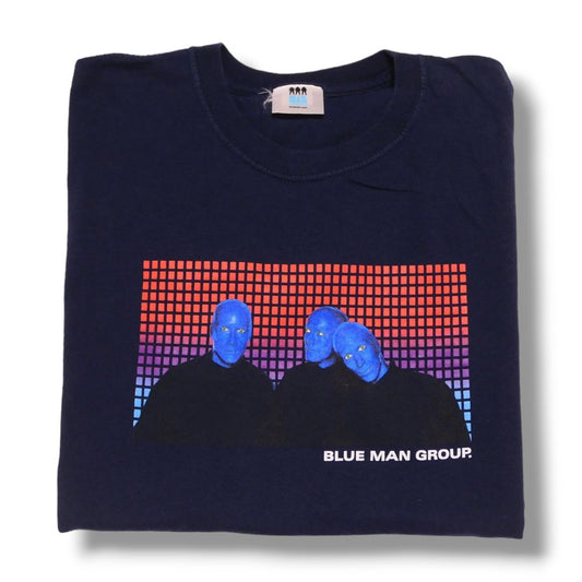 VINTAGE 00s XL Artist Tee -BLUE MAN GROUP-