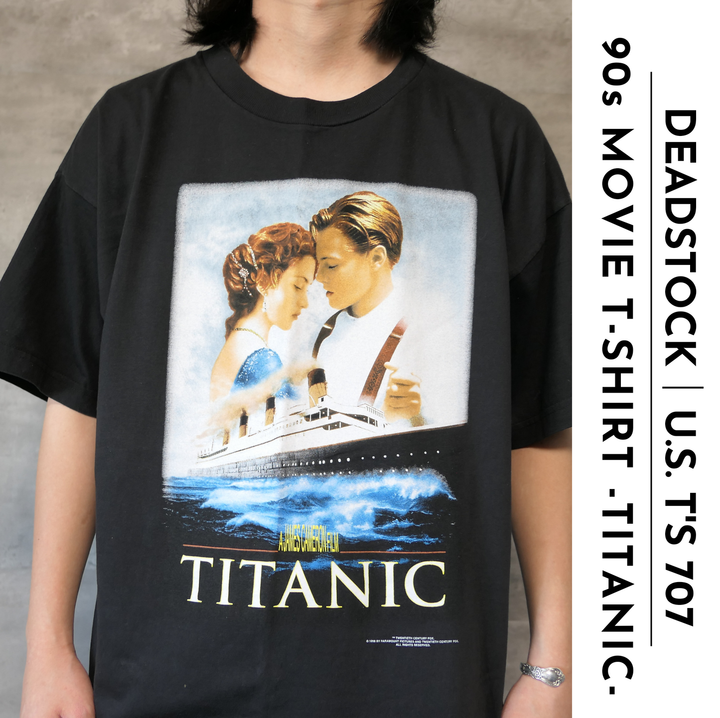 DEADSTOCK 90s XL Movie T-shirt -TITANIC- – ユウユウジテキ