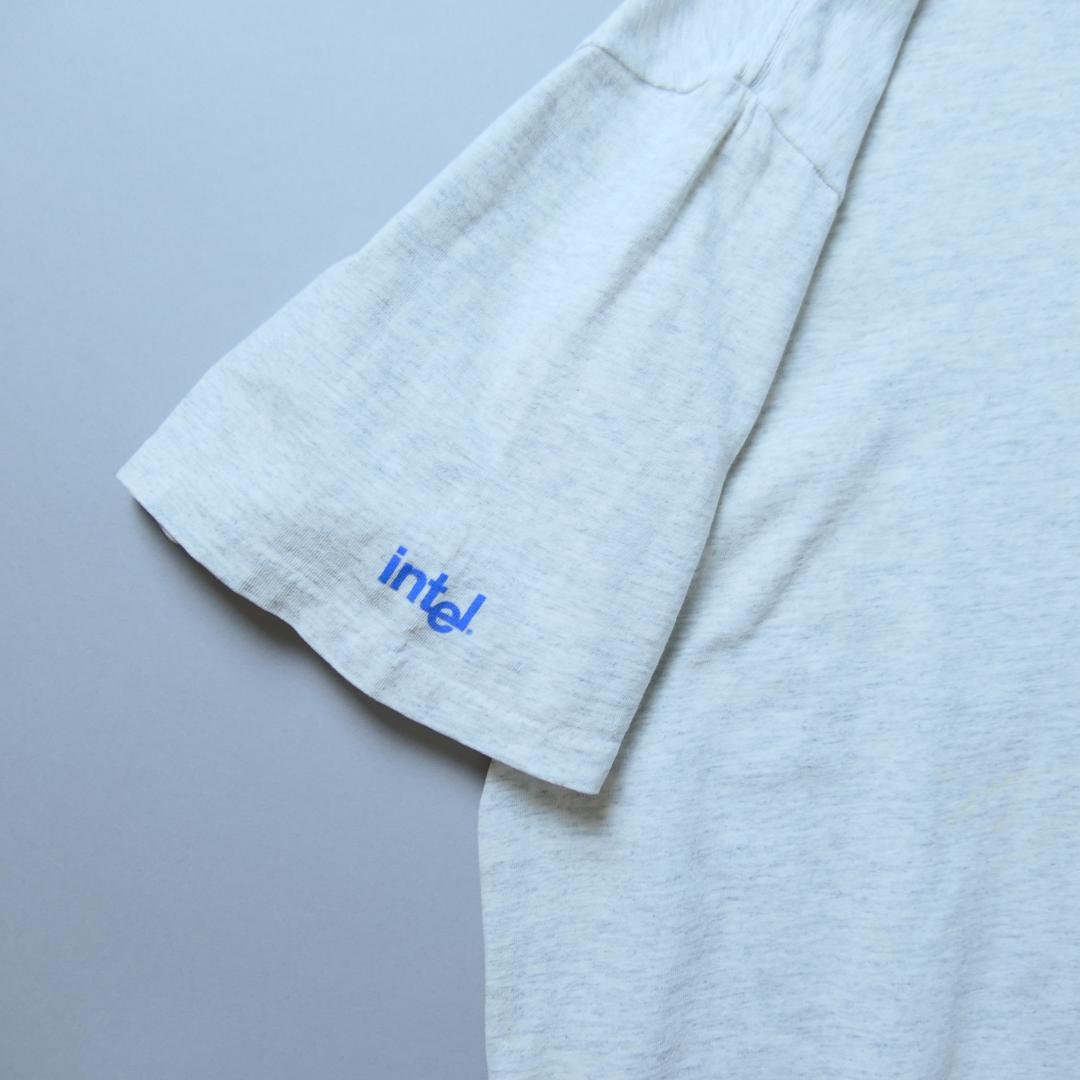 VINTAGE 90s XL Promotion Tee -Intel-