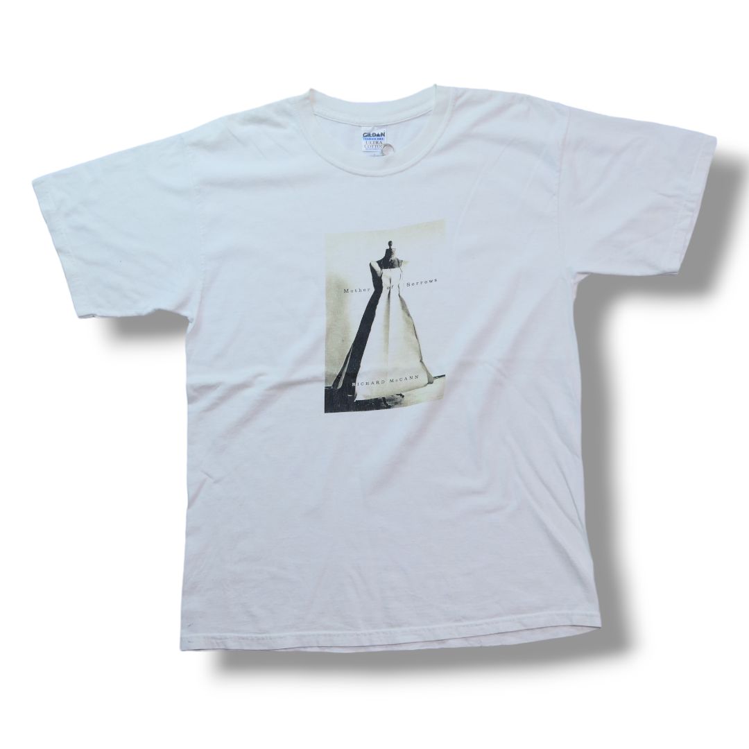 VINTAGE 00s L Novel Jacket Tee "Mother of Sorrows" -RICHARD McCANN-