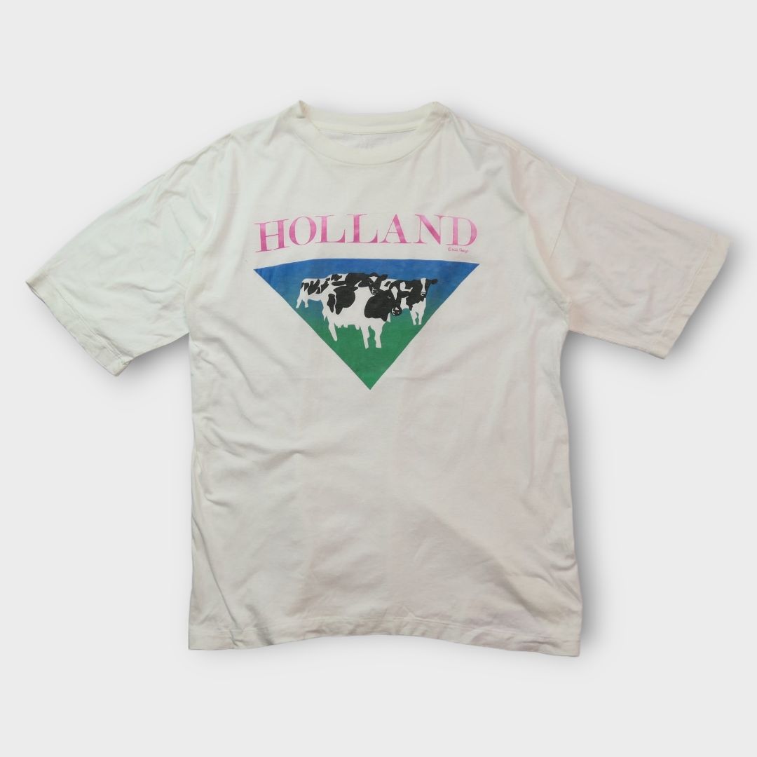 VINTAGE 90s XL Art Tee -Kist Design-