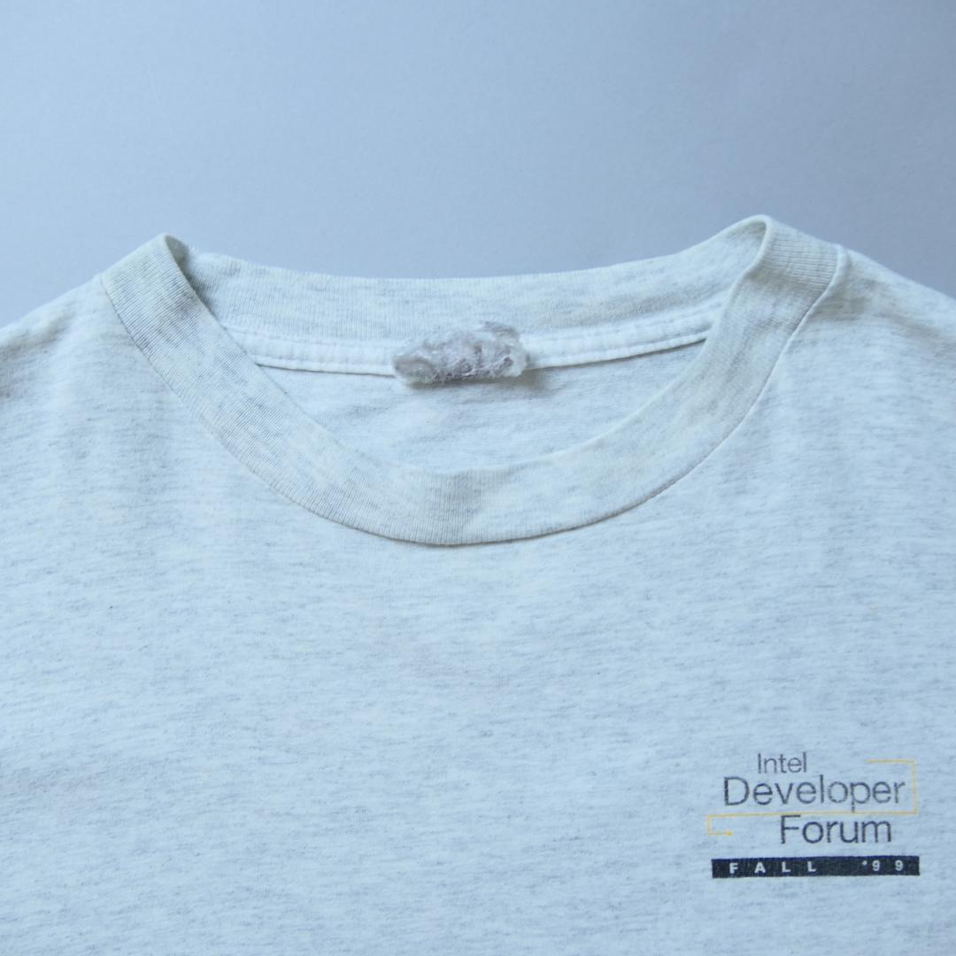 VINTAGE 90s XL Promotion Tee -Intel-