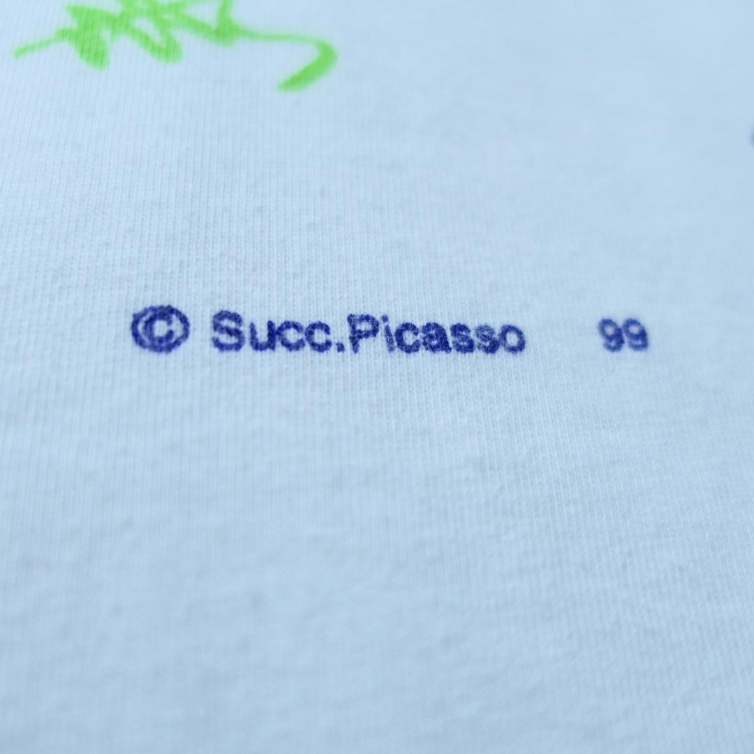 VINTAGE 90s L-XL Art Tee -Pablo Picasso-