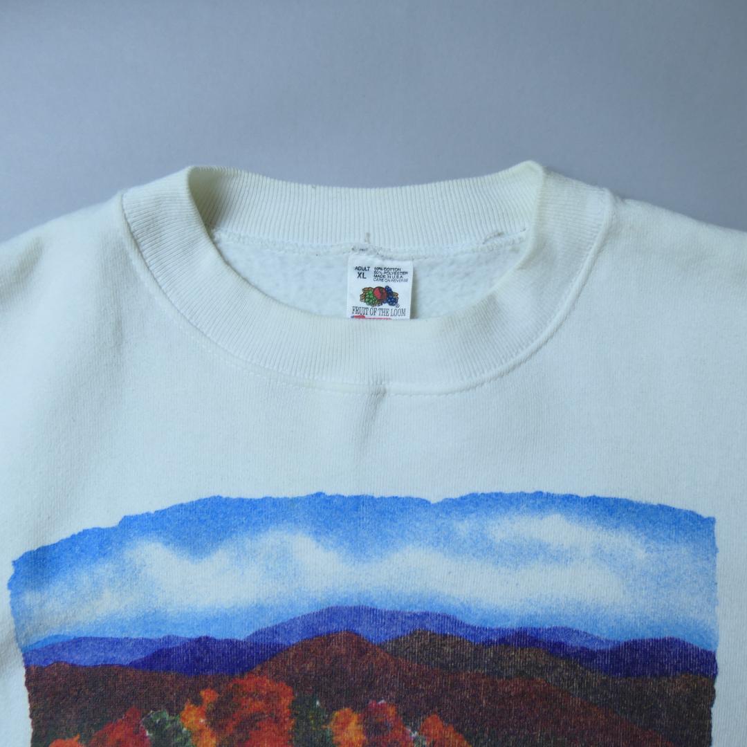 VINTAGE 90s XL Animal Sweat -VERMONT-
