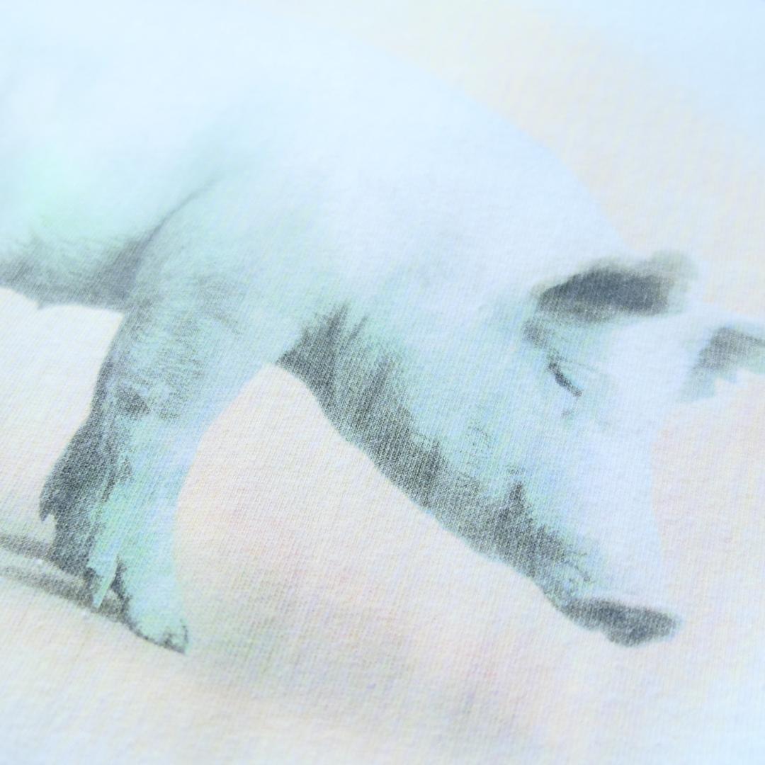 VINTAGE 90s M Animal Tee "PIG" -PORTAL PUBLICATIONS-