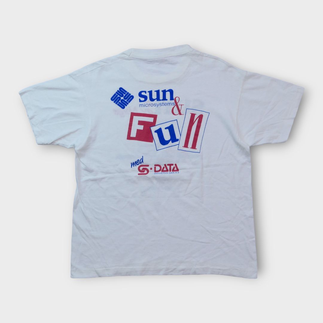 VINTAGE 90s L Promotion Tee -sun microsystems-