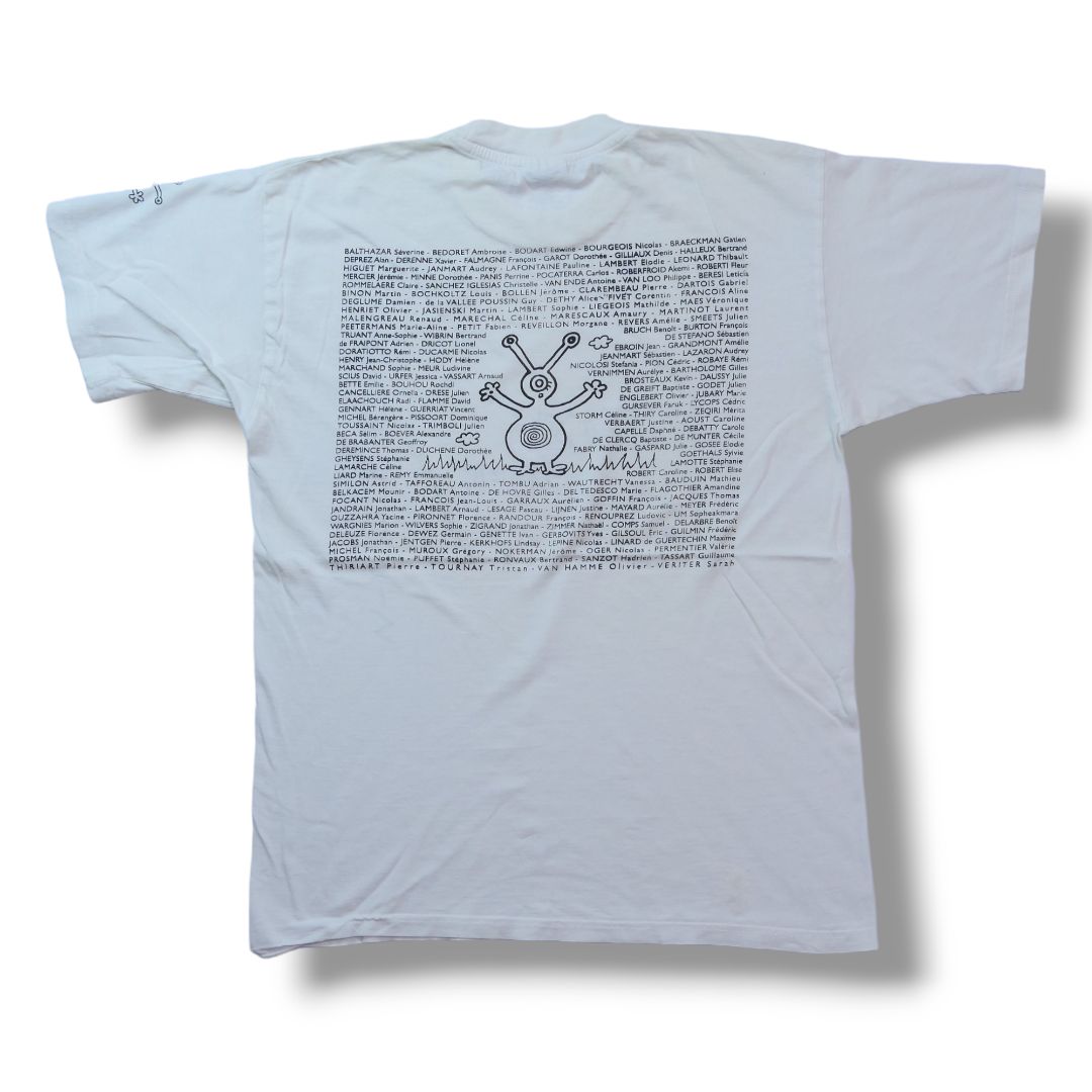 VINTAGE 00s M-L Collage Tee -SAINT LOUIS-