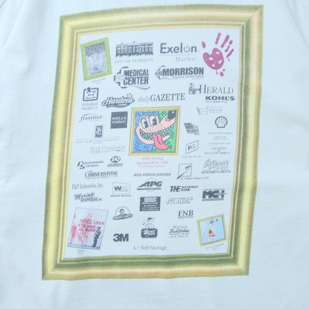 USED XXL Art Tee -PAINT THE TOWN 2011-