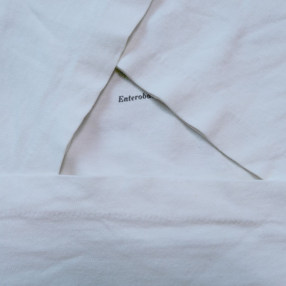 VINTAGE 90s XL Promotion Tee "Bacteria" -BAYER-