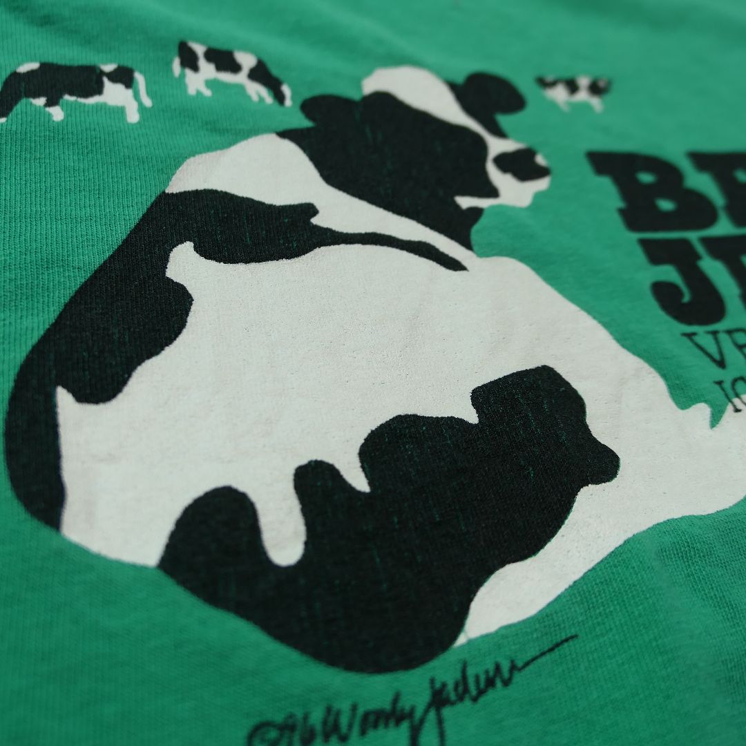 VINTAGE 90s L Promotion Tee -BEN & JERRY'S-