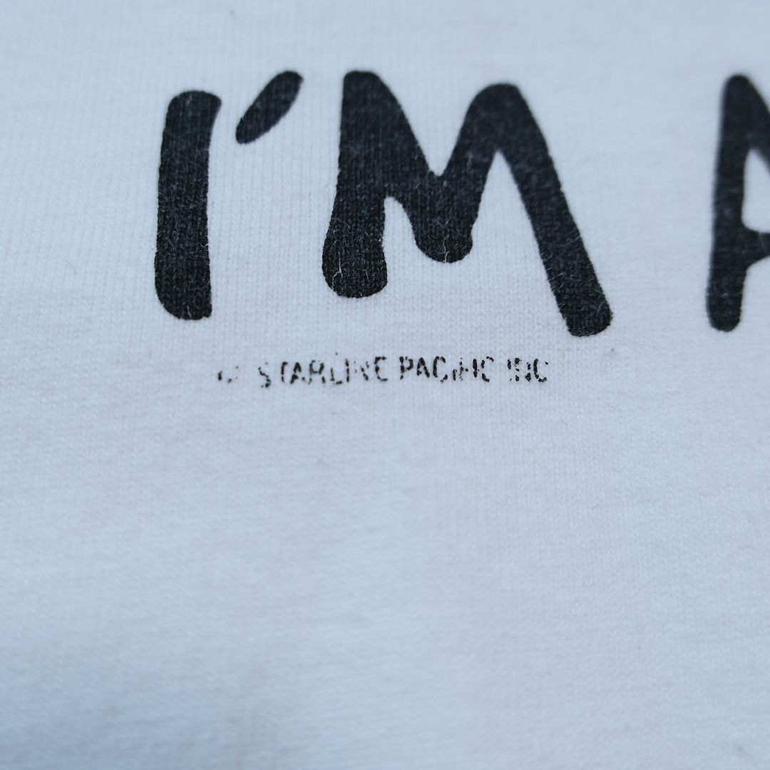 VINTAGE 90-00s L Message Tee -TRUST ME I'M A DOCTOR-