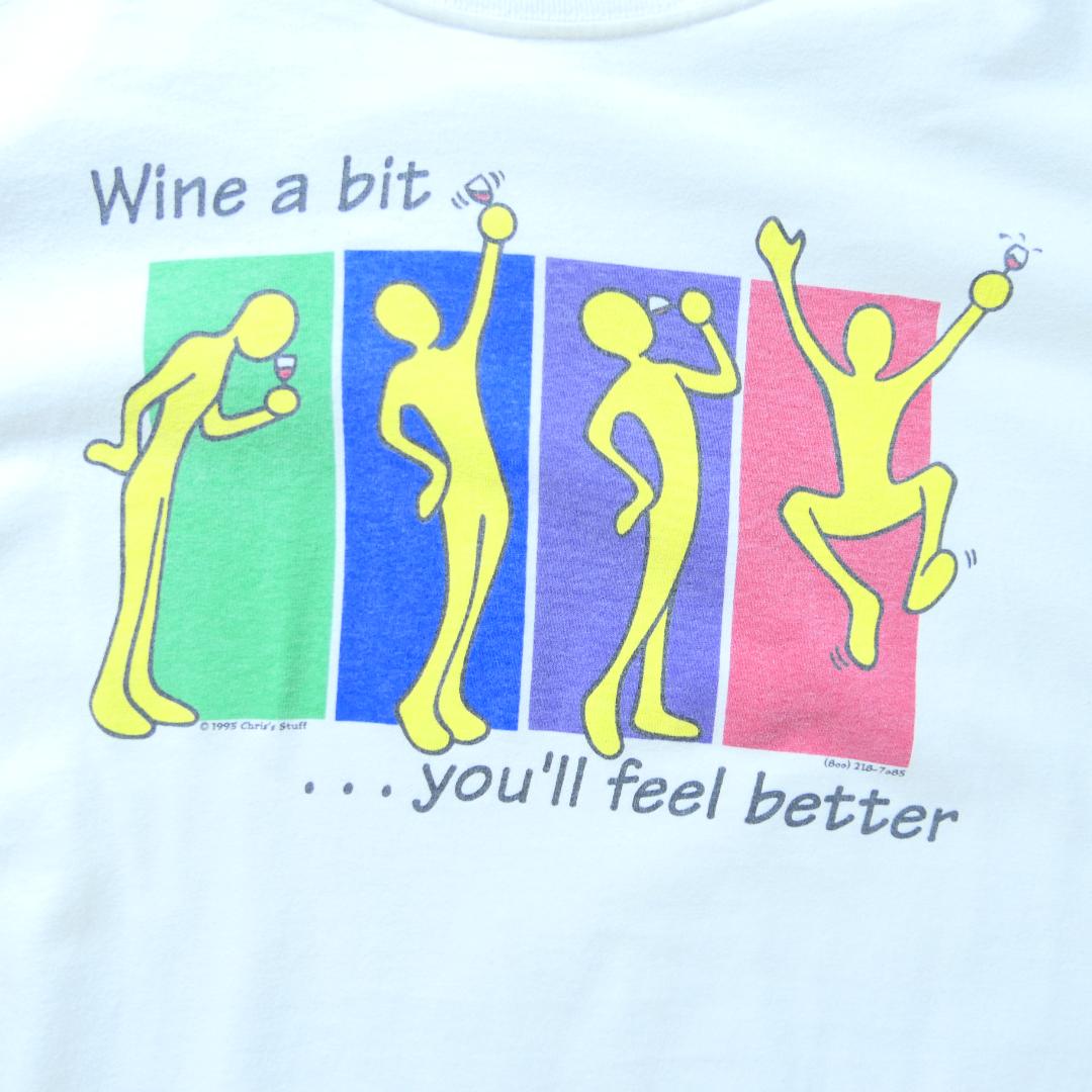 VINTAGE 90s L "Keith Haring" Parody Tee -Chris's Stuff-