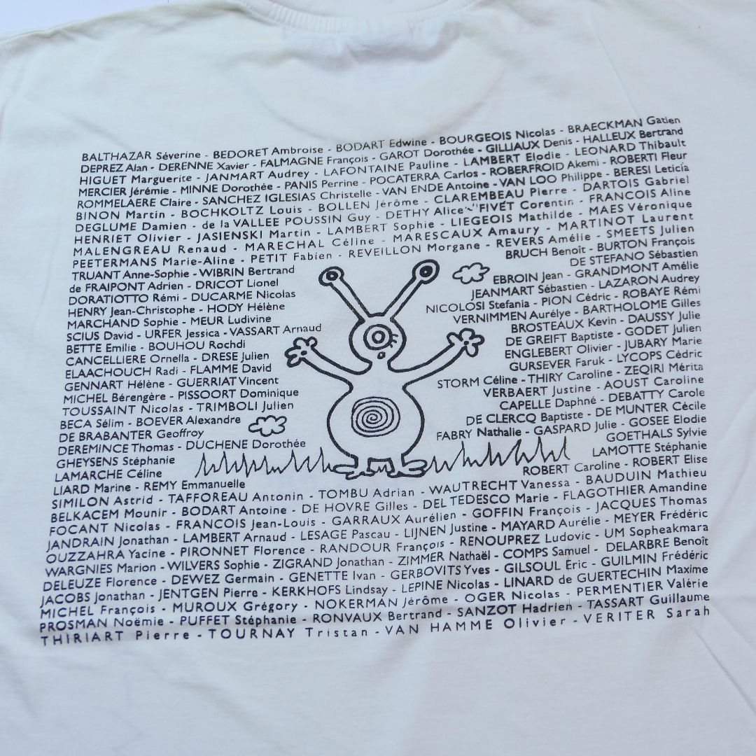 VINTAGE 00s M-L Collage Tee -SAINT LOUIS-