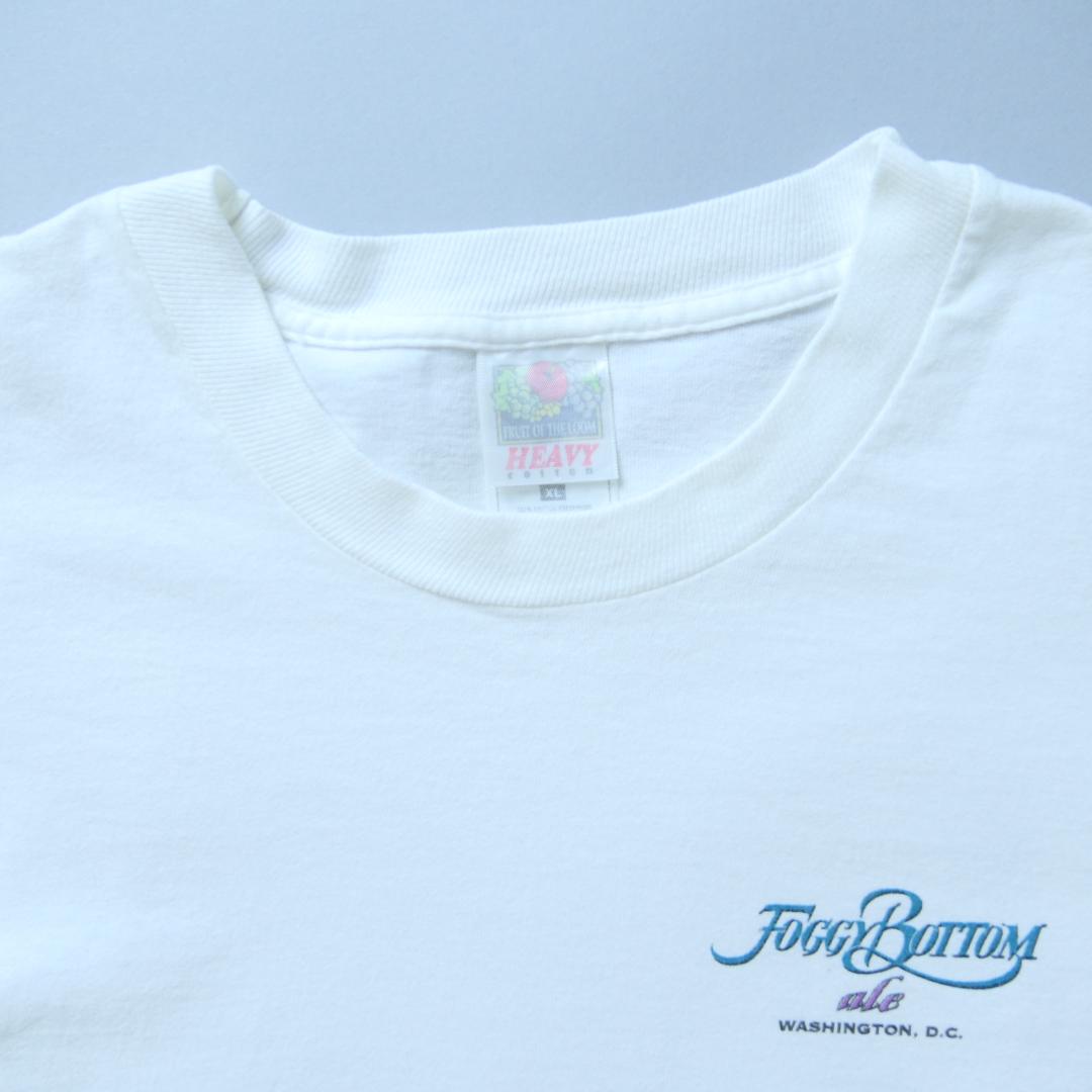 VINTAGE 90-00s XL Promotion Tee -FOGGY BOTTOM ALE-