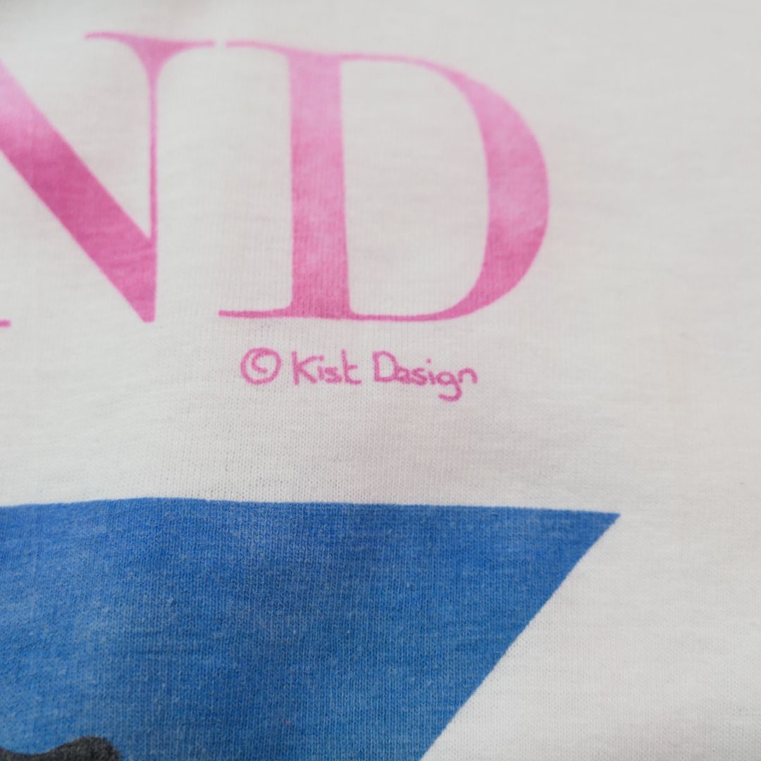 VINTAGE 90s XL Art Tee -Kist Design-