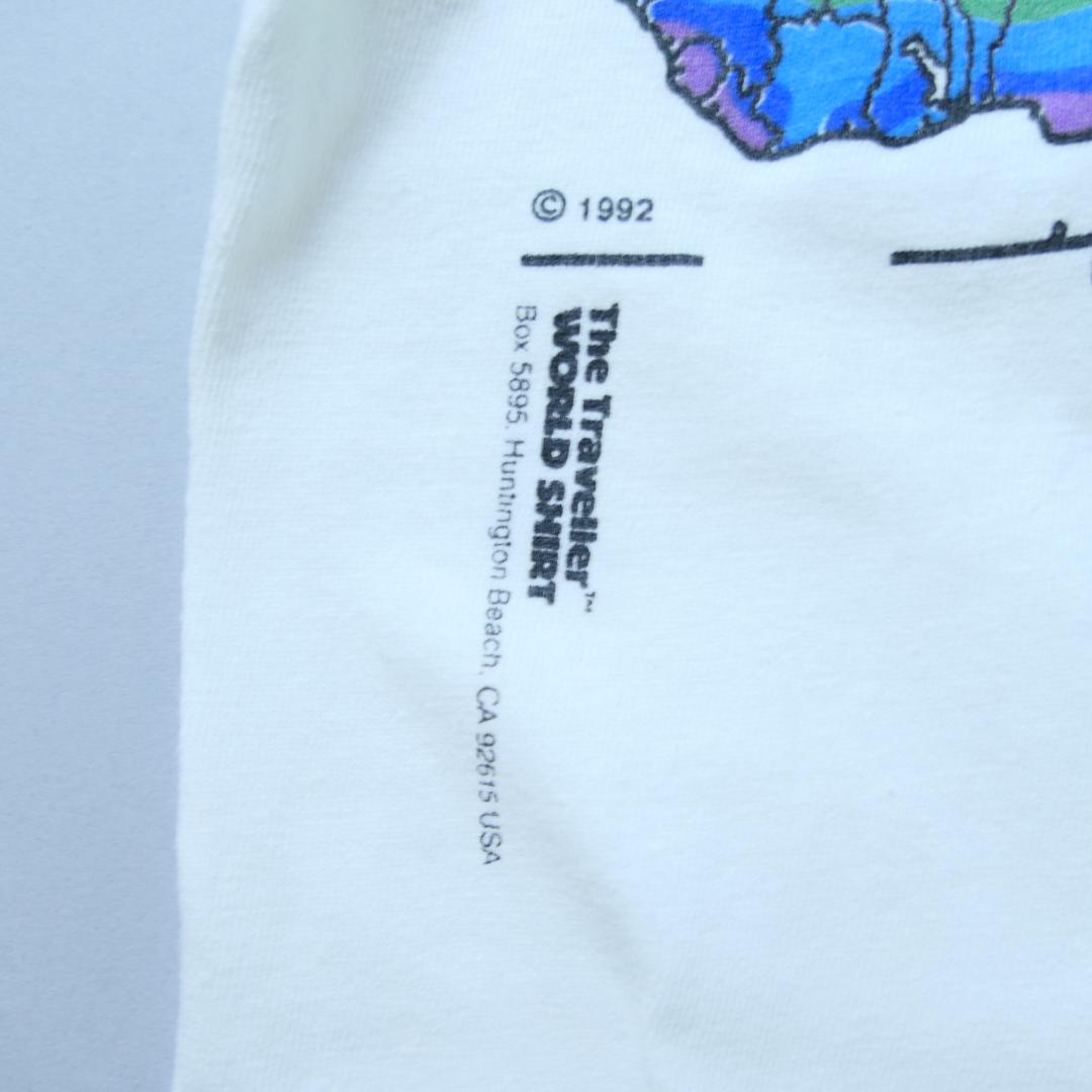 VINTAGE 90s L Science Tee -Annual Precipitation-