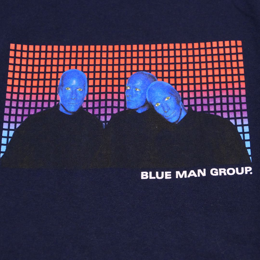 VINTAGE 00s XL Artist Tee -BLUE MAN GROUP-