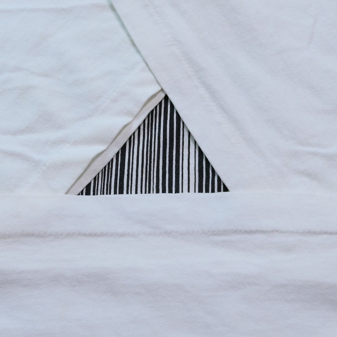 VINTAGE 90s XL Art Tees -Zebra × Barcode-