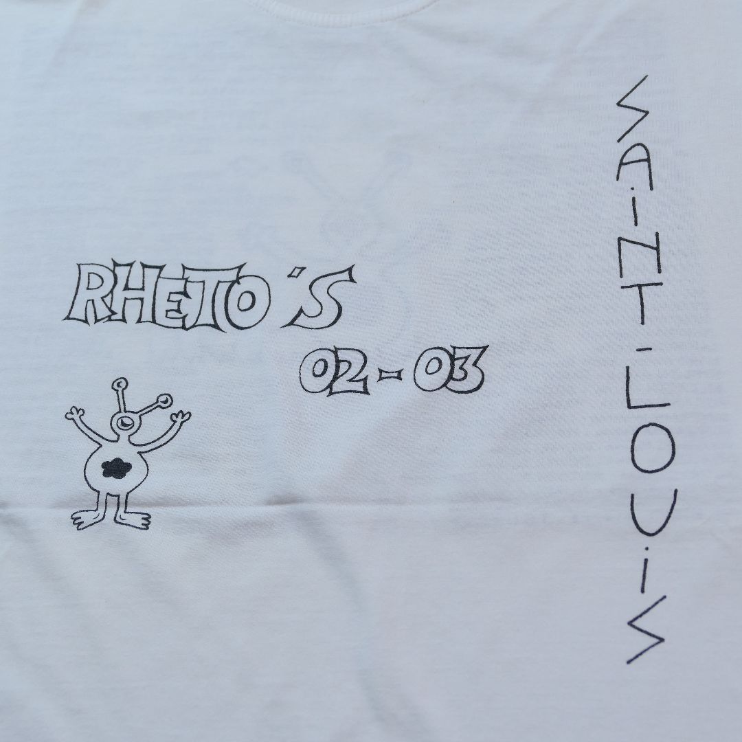 VINTAGE 00s M-L Collage Tee -SAINT LOUIS-