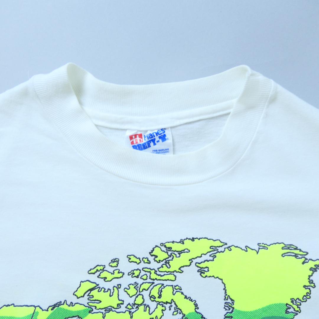 VINTAGE 90s L Science Tee -Annual Precipitation-