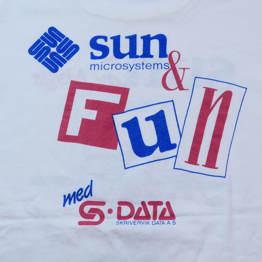 VINTAGE 90s L Promotion Tee -sun microsystems-