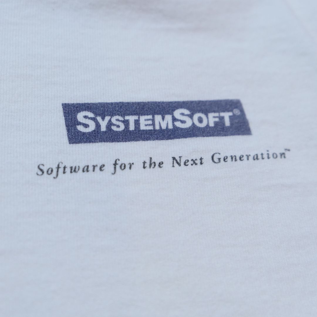 VINTAGE 90-00s M Promotion Tee -SYSTEMSOFT-