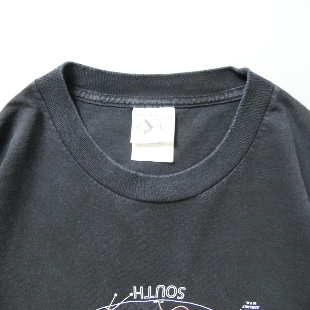VINTAGE 00s L Science Tee -Constellation-