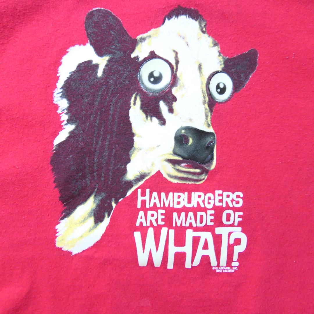 VINTAGE 00s L Animal Tee -GI APPAREL, INC.-