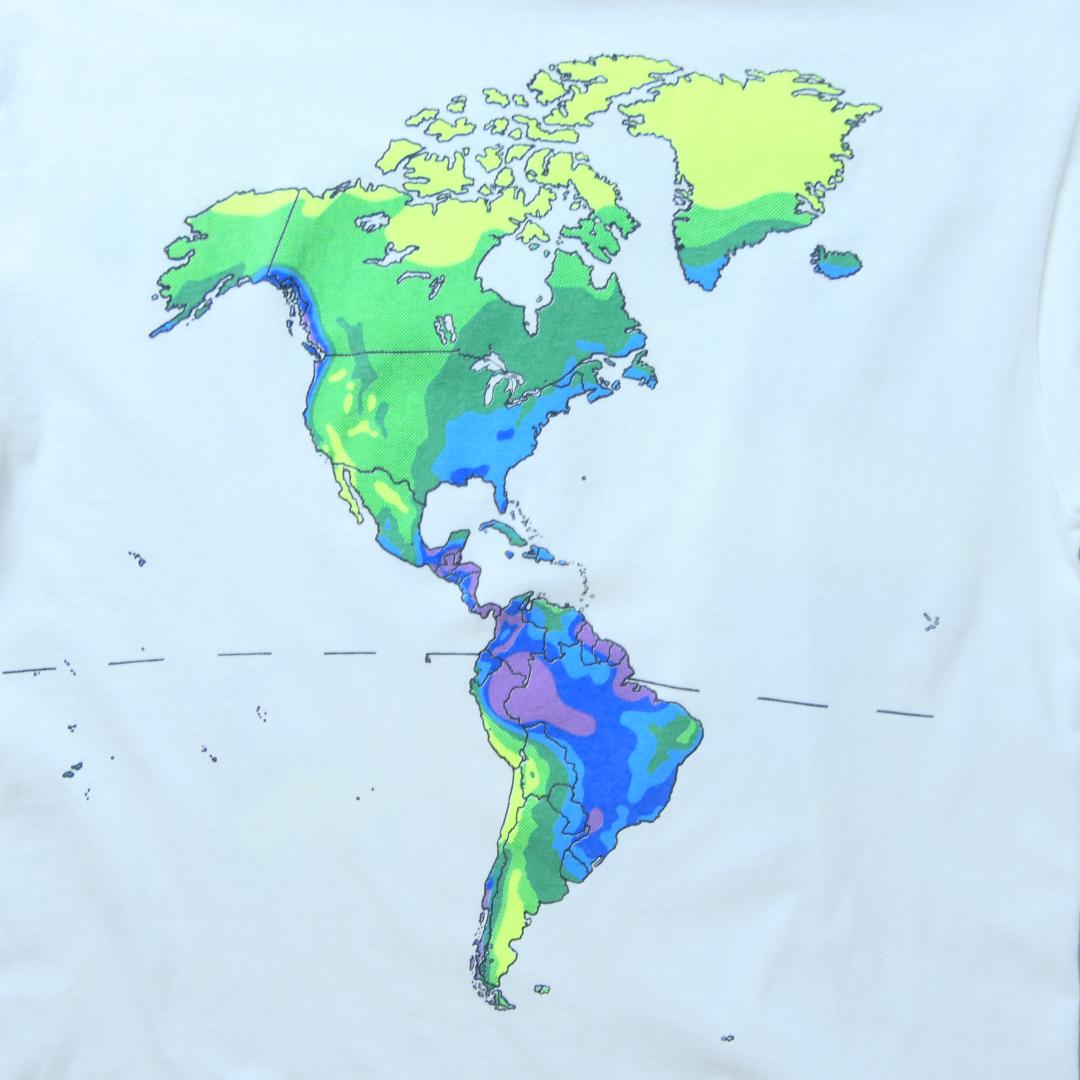 VINTAGE 90s L Science Tee -Annual Precipitation-