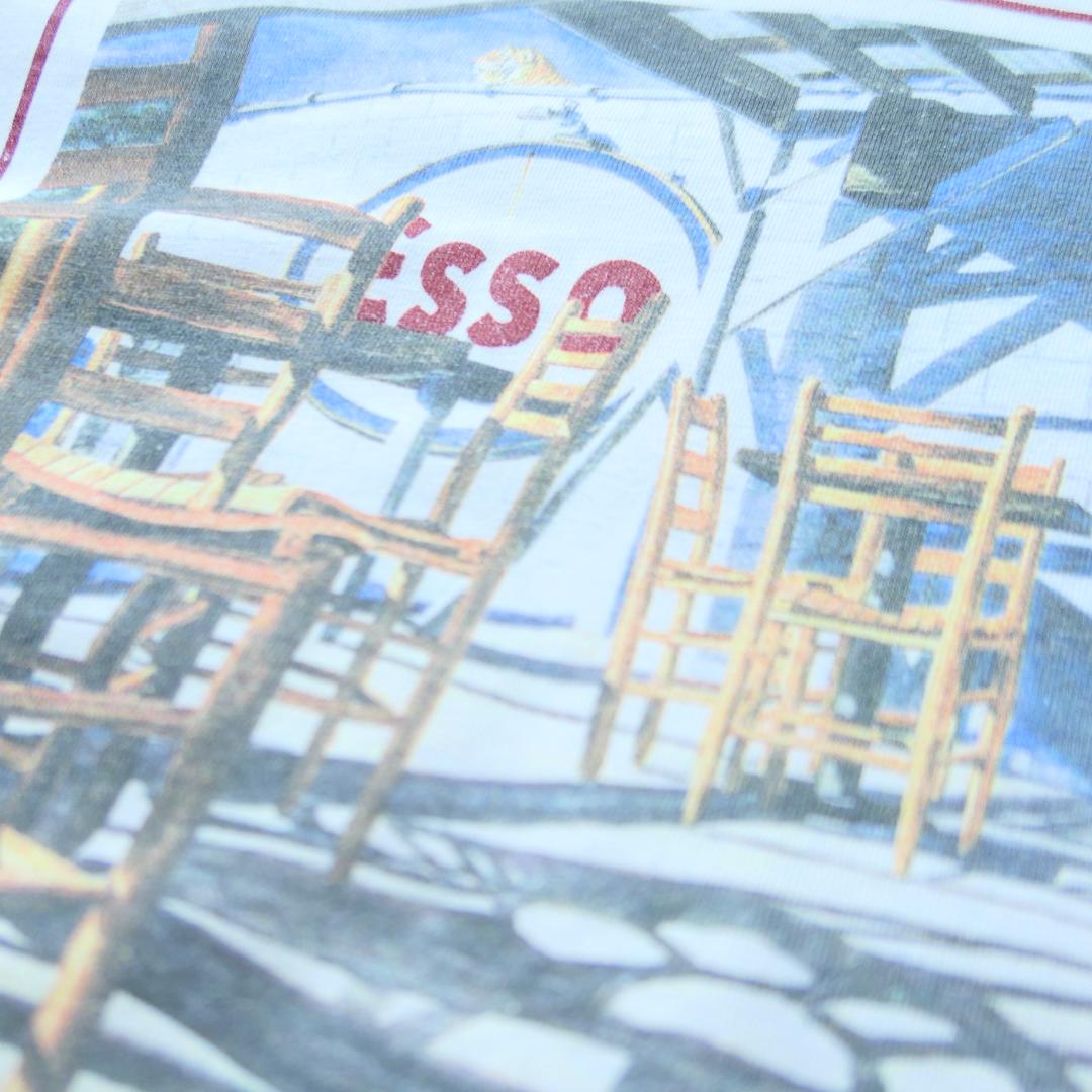 VINTAGE 90-00s M-L Promotion Tee -Esso-