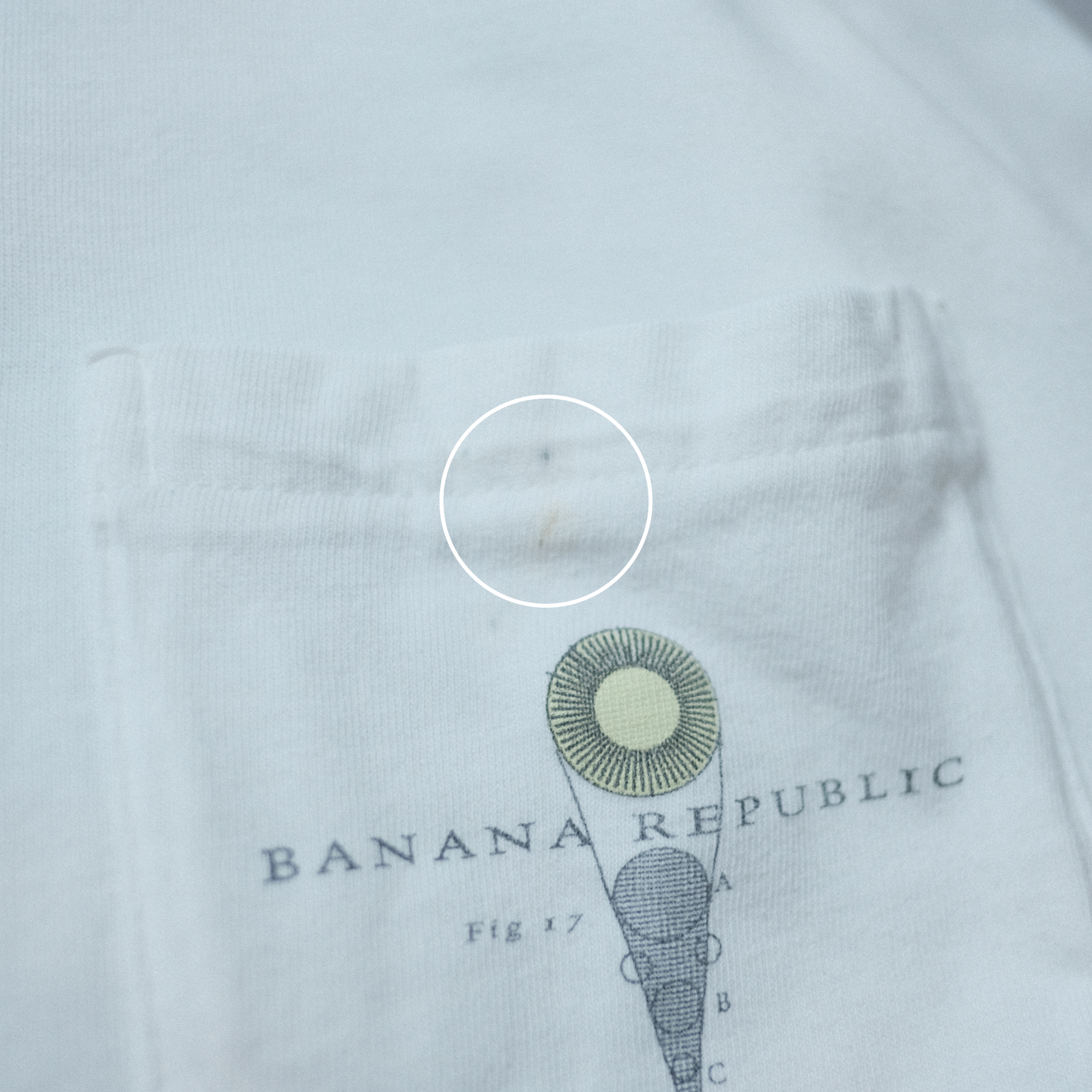 90s Pocket Tee -Banana Republic-