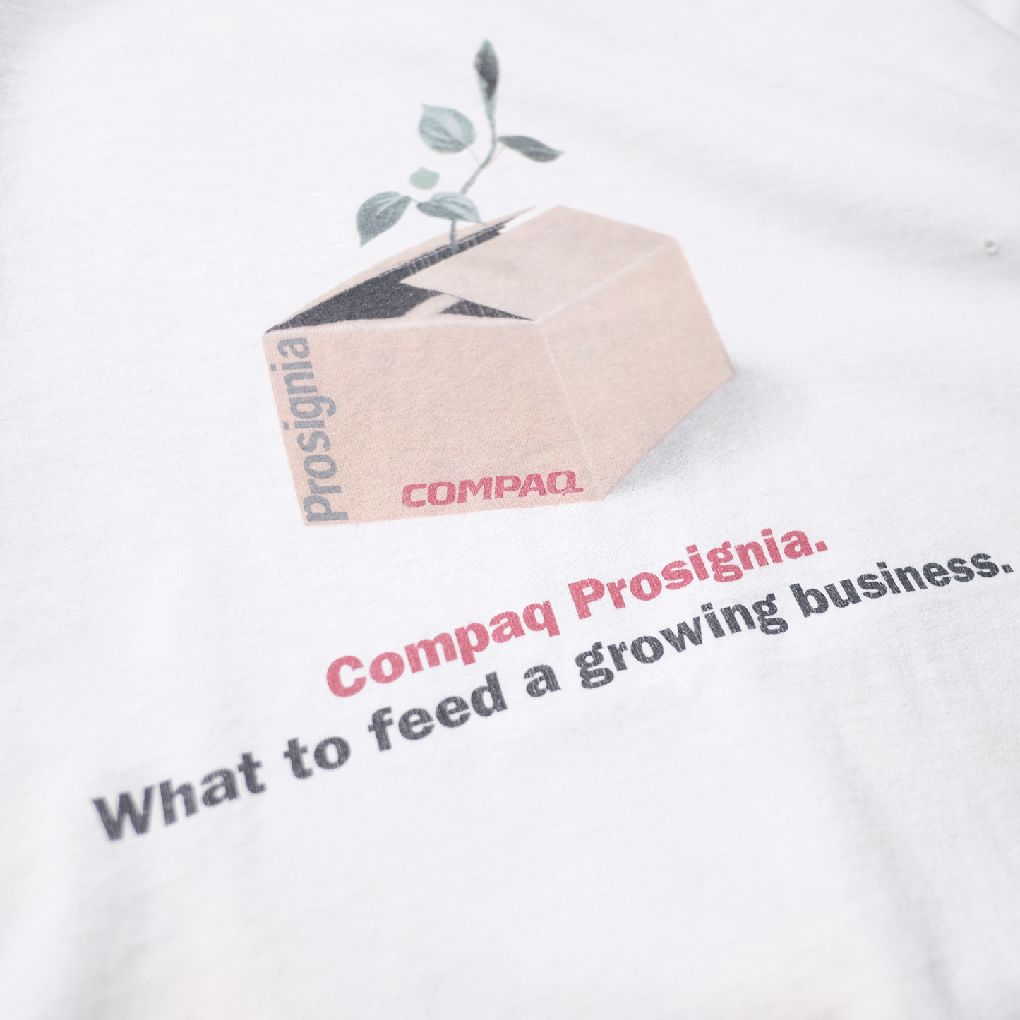 90s-00s Promotion Tee -COMPAQ-