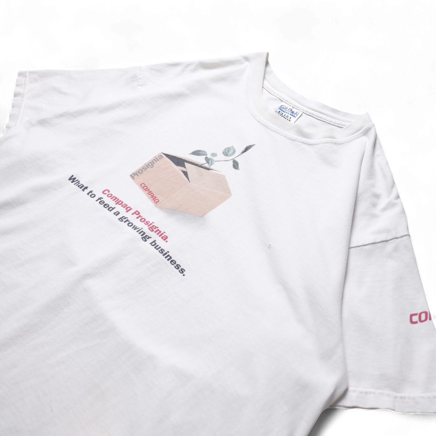 90s-00s Promotion Tee -COMPAQ-