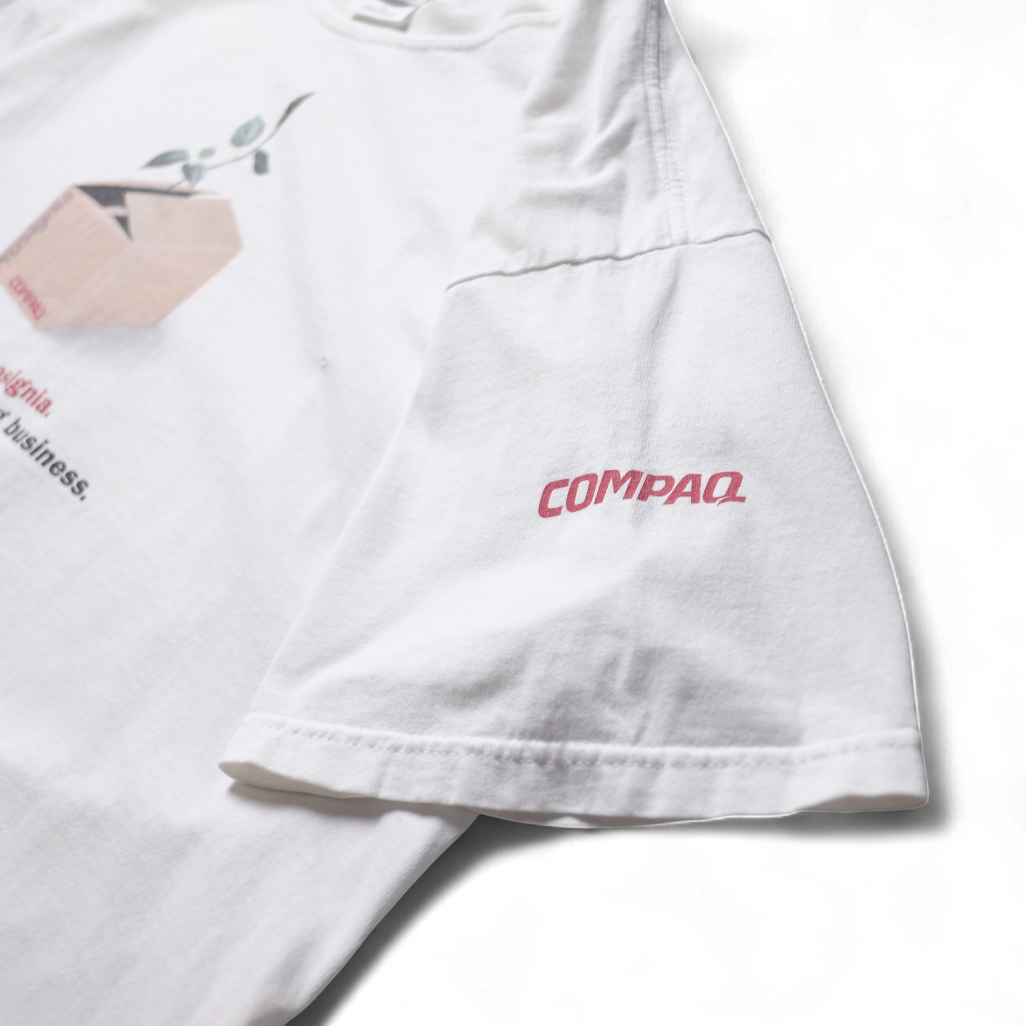 90s-00s Promotion Tee -COMPAQ-