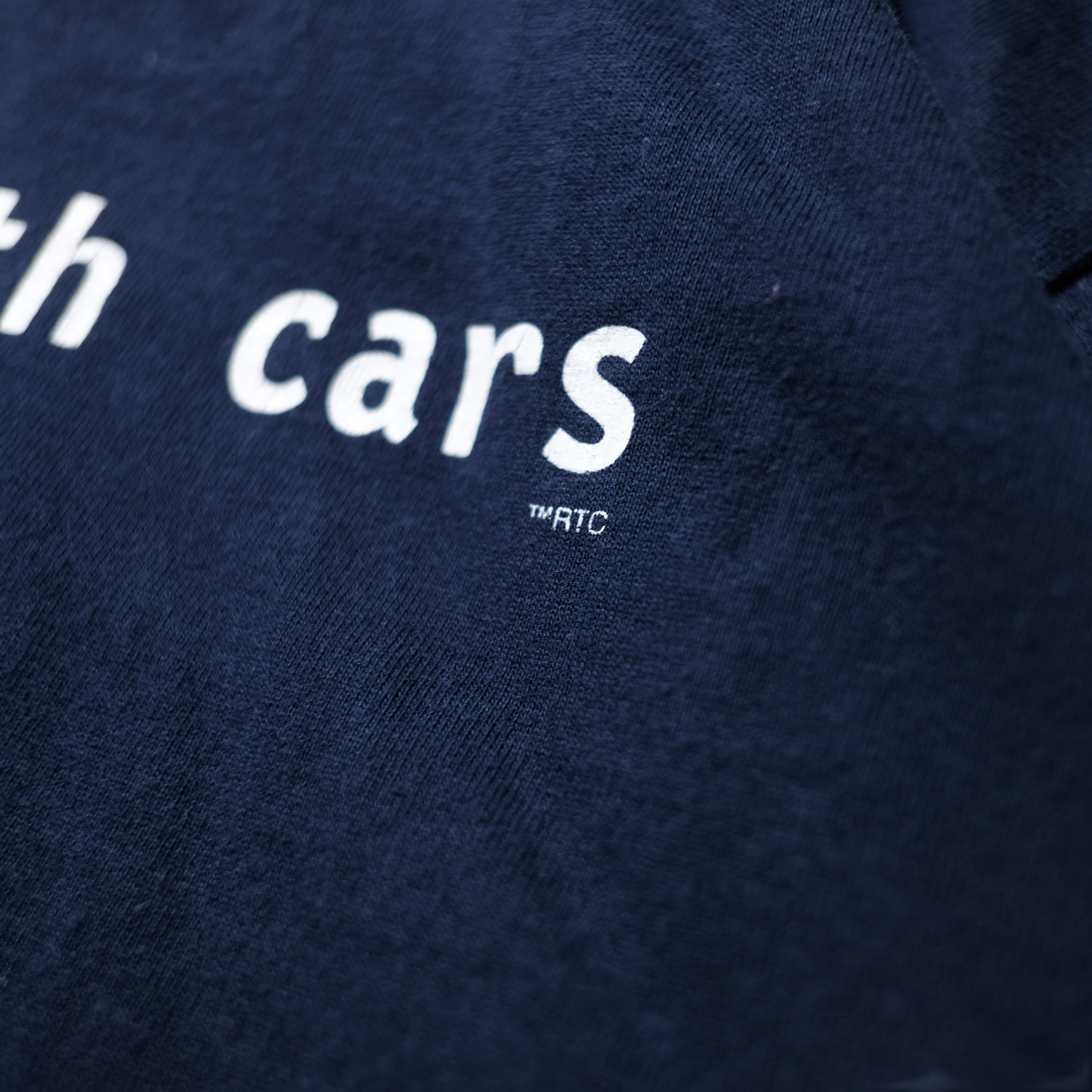 90s Message Tee "still plays with cars"⠀