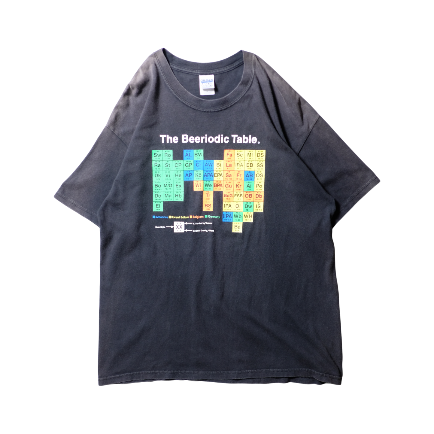 90s-00s Parody Tee "Beeriodic Table" ⠀⠀